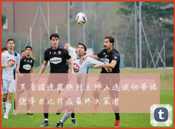 罗马诺透露热刺主帅人选波切蒂诺德泽尔比将成最终决策者